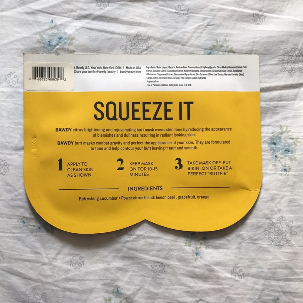 Bawdy Butt Facial Mask Bundle New - Picture 4 of 8